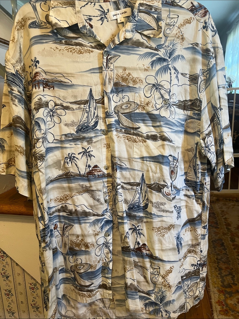 Pierre Cardin tropical men’s dress shirt